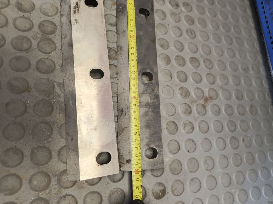 Nóż noże 50 cm 2 szt rębak łuparka siekiera gilotyna