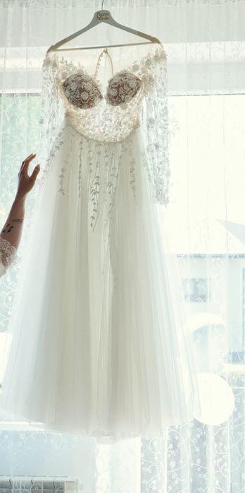 Suknia ślubna na wzrost 165cm