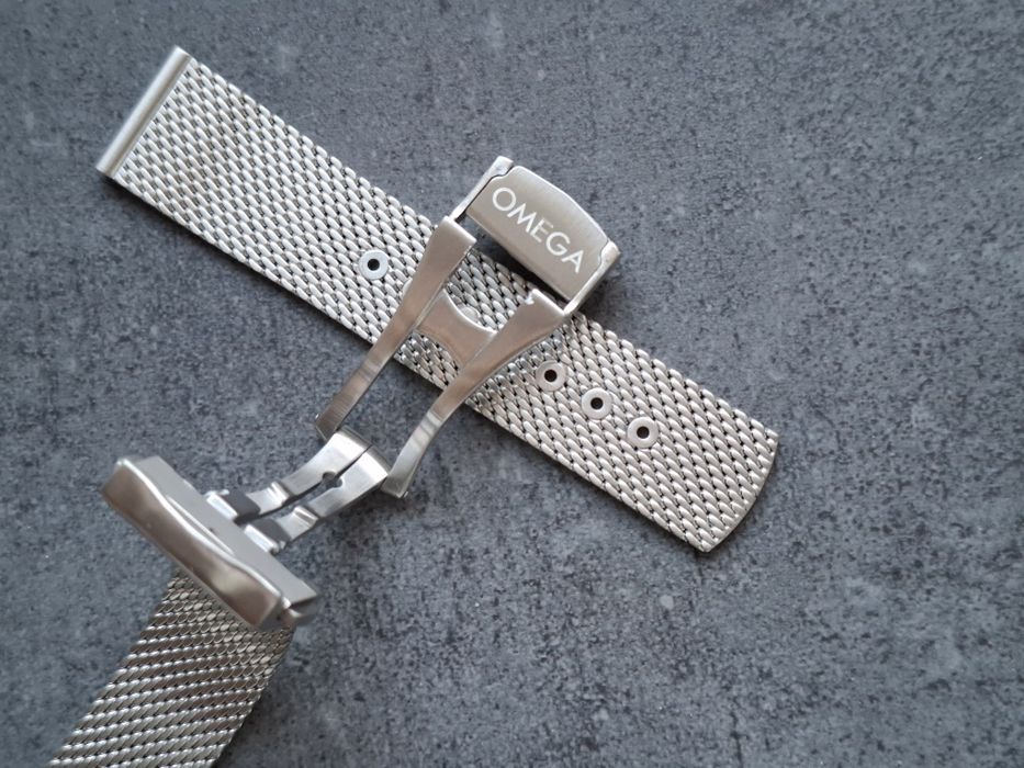 Bransoleta Premium zamiennik do zegarka Omega Seamaster model Mesh