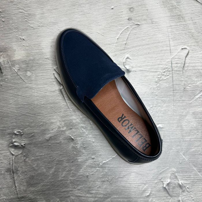 Кожаные лоферы  Bellmor