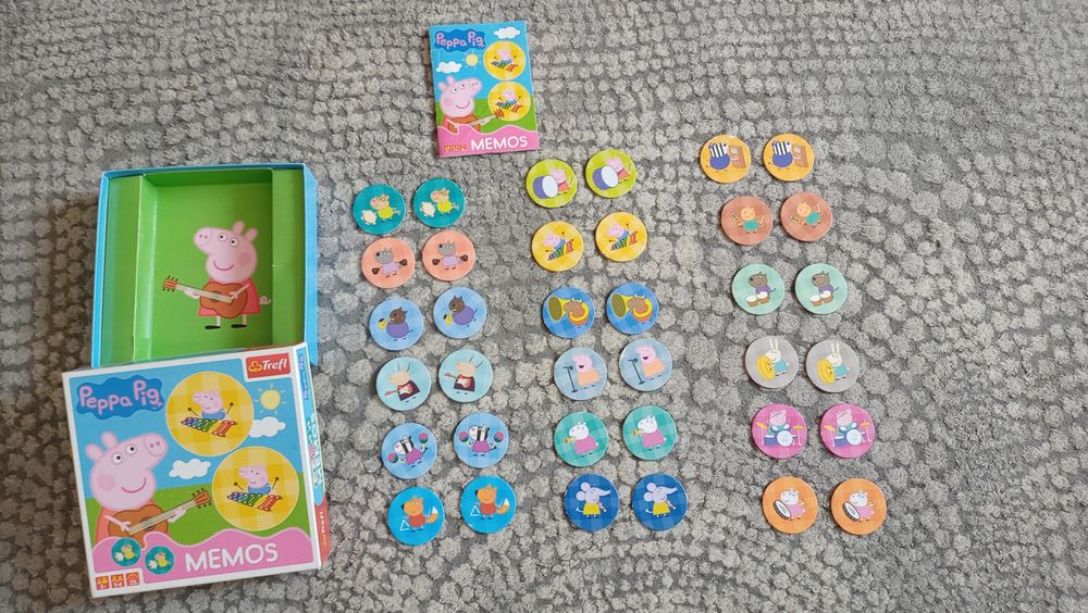 Gra Memos Świnka Peppa Peppa Pig