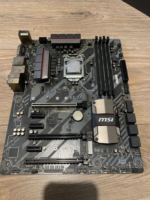 Płyta główna MSI Z270 tomahawk z intel I5 7400