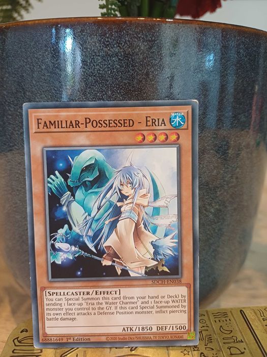 Carta Yu-Gi-Oh - Familiar-Possessed - Eria - 1ª Edição