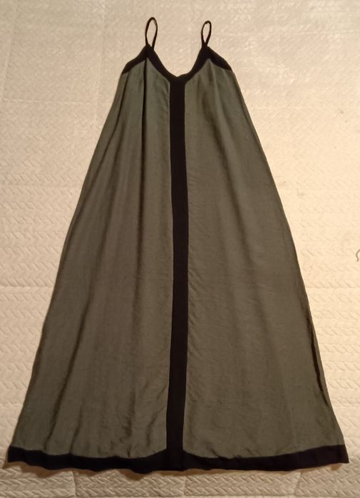 Vestido cumprido verde