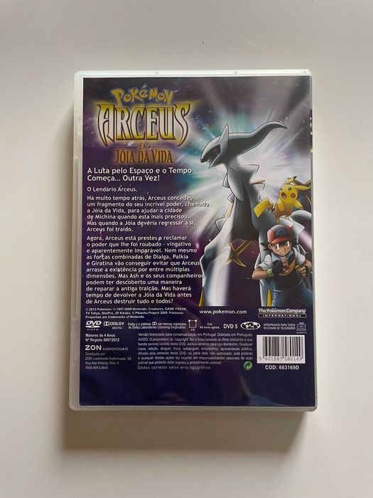 Pokémon: Arceus e a Jóia da Vida [2013 DVD]