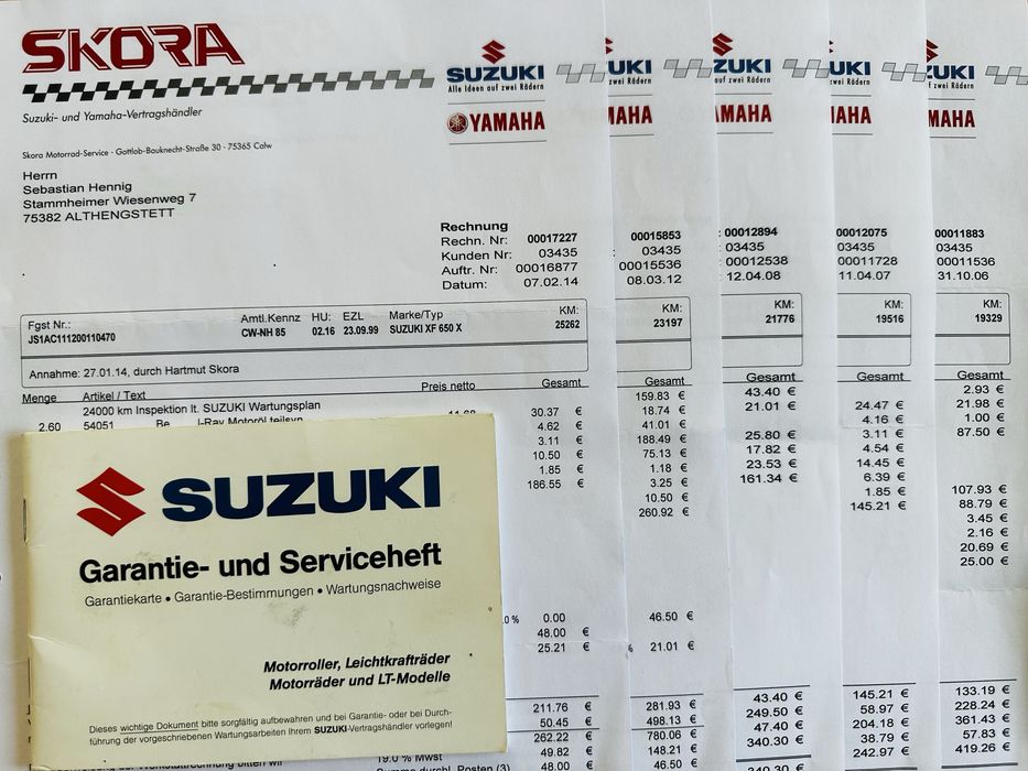 Suzuki Xf650 Freewind мото з європи (3950$)