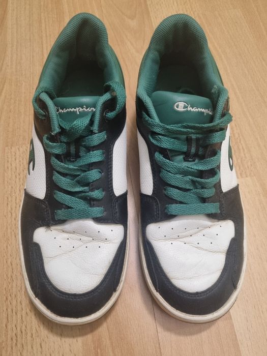 #buty #sportowe #39 #champion #rebound #2.0 #low #zielone #białe #sneakersy