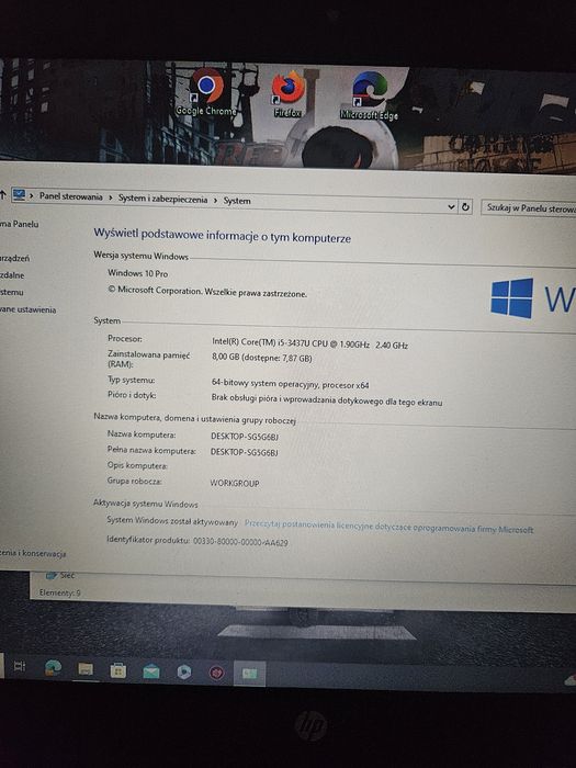 Folio 9470M Intel Core i5-3427U 8GB 128 GB SSD 14’’  Win 10