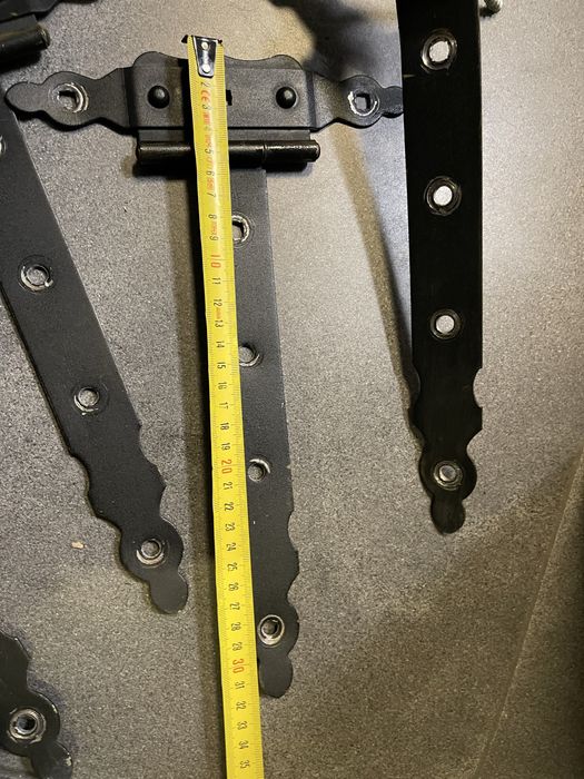 Zawiasy do drzwi czy bram 4 sztuki