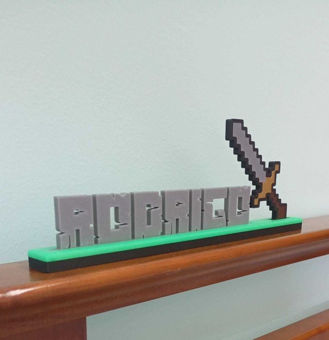 Nome Personalizável Minecraft + simbolo