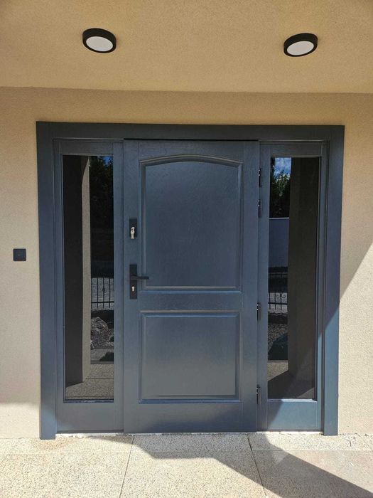 Drzwi zewnętrzne drewniane, CZYSTE POWIETRZE, Cała Polska