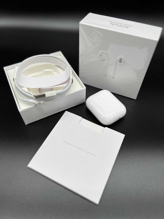 Навушники Аірподс 2 1в1 Неперевершеної якості +чохол