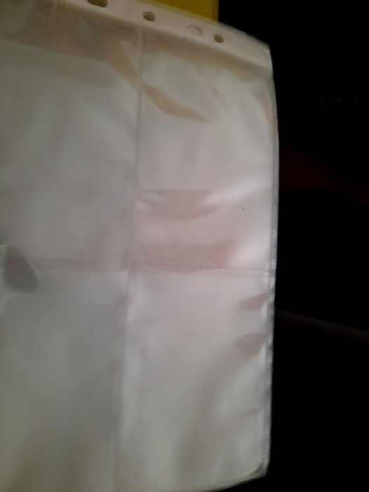 Micas / bolsas plásticas com divisões