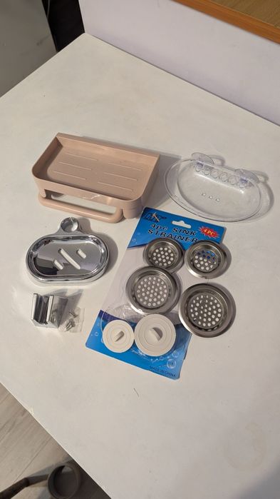 Усе для ванни тримач для душу, мильничка, тримач туалетного паперу