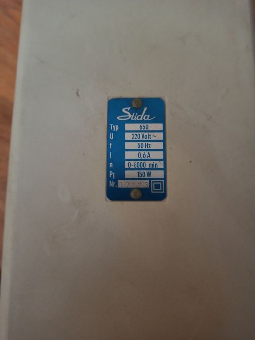 Frezarka Podologiczna profesjonalna Suda typ Ufin p1 z pochłaniaczem