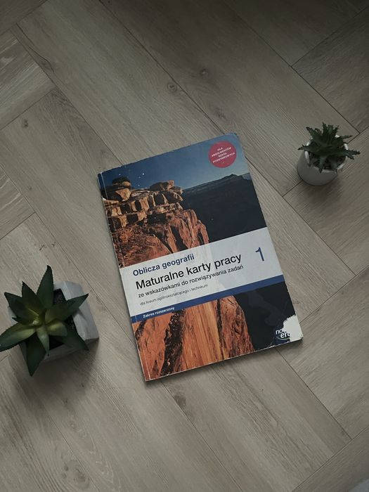 Oblicza geografii 1 – maturalne karty pracy
