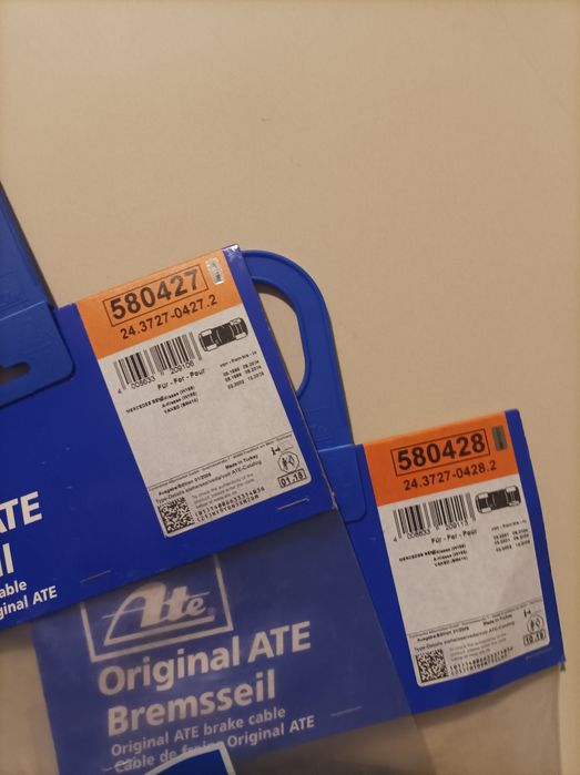 Linka hamulca ręcznego 1 szt  ATE