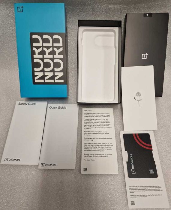 Pudełko od OnePlus Nord 4 – ORYGINAŁ! Komplet