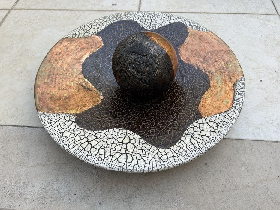 Prato decorativo para centro de mesa