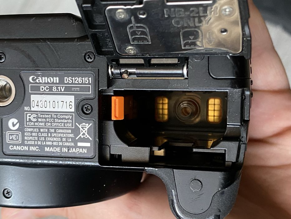 lustrzanka cyfrowa Canon EOS 400D Korpus