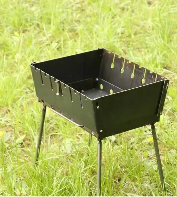 Grill turystyczny walizkowy Metal-Best – stal