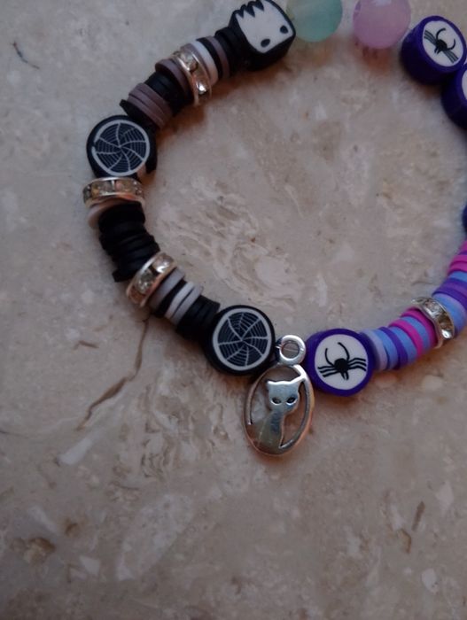 Piękna bransoletka ręcznie robiona z gratisami