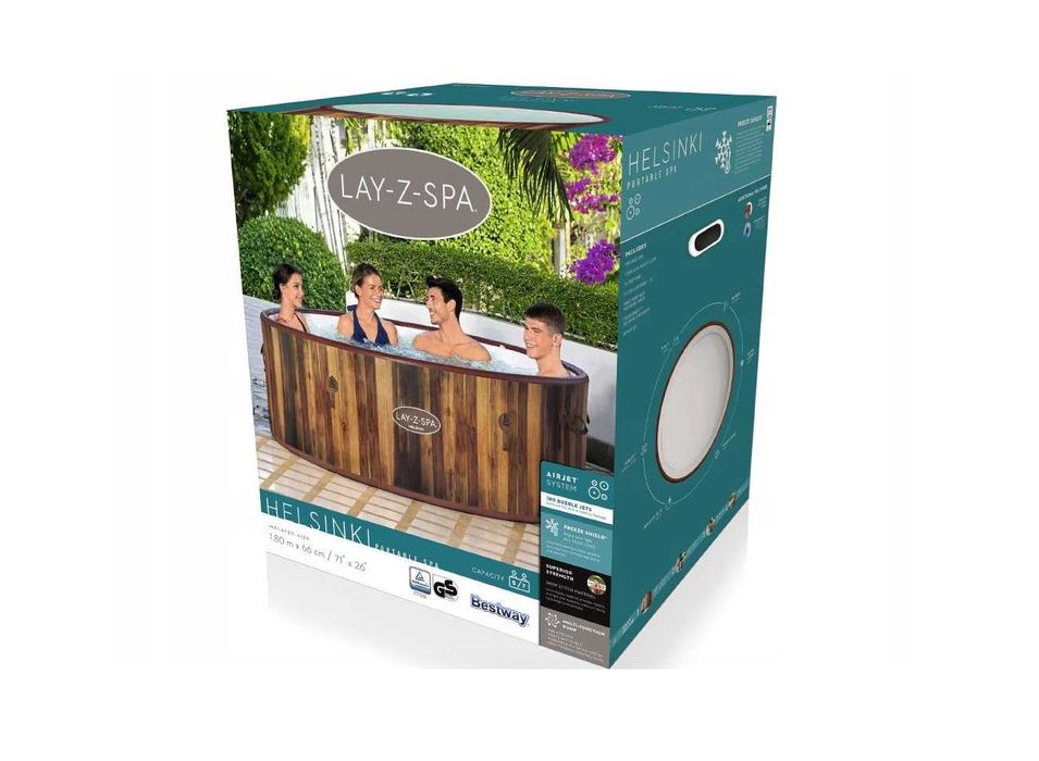 Jacuzzi Basen z hydromasażem Bestway Helsinki 7 osobowe NOWE