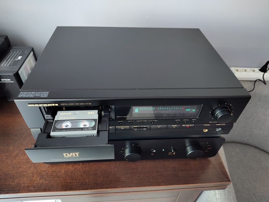 Marantz odtwarzacz DAT DT-80 wzmacniacz Atoll IN 80