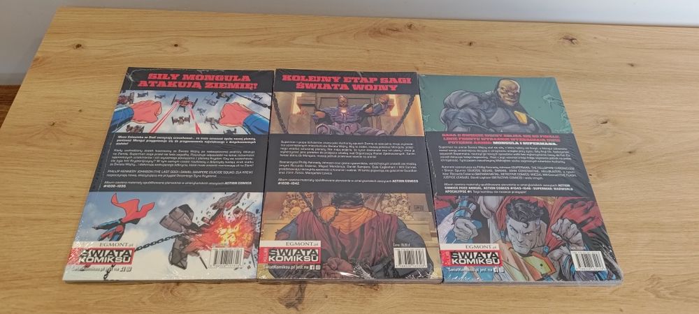Komiksy Superman tomy 1-3