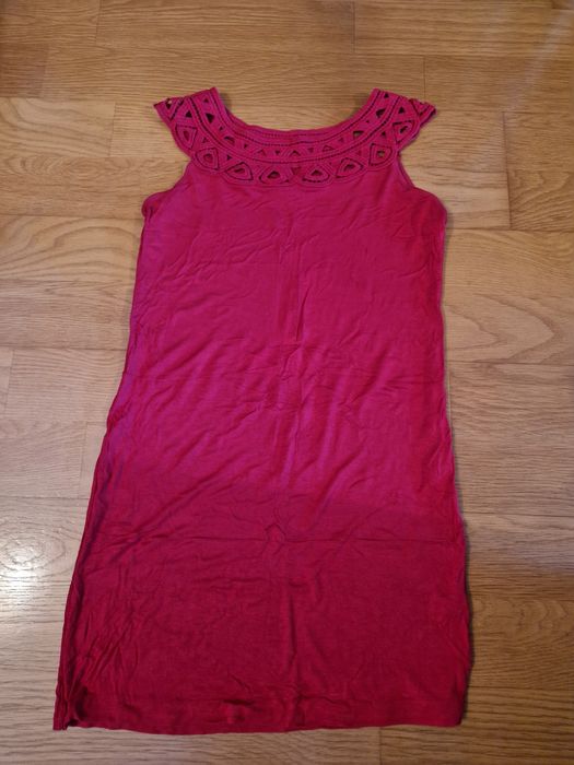 Vestido rosa L verao