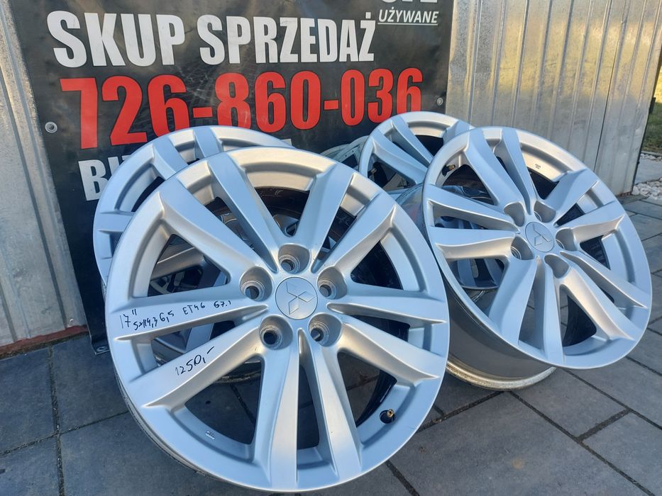 Alufelgi 17" 5x114.3 • Mitsubishi ASX Lancer Galant