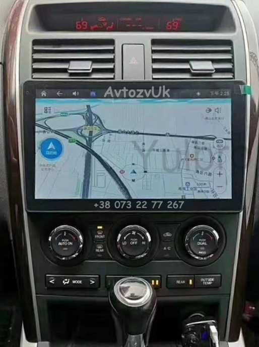 Магнитола CX-7 Mazda CX7 CX9 CX 7 9 CX-9 GPS 2 дин CarPlay Android 15