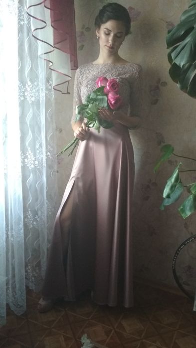 Оригинальное, выпускное платье