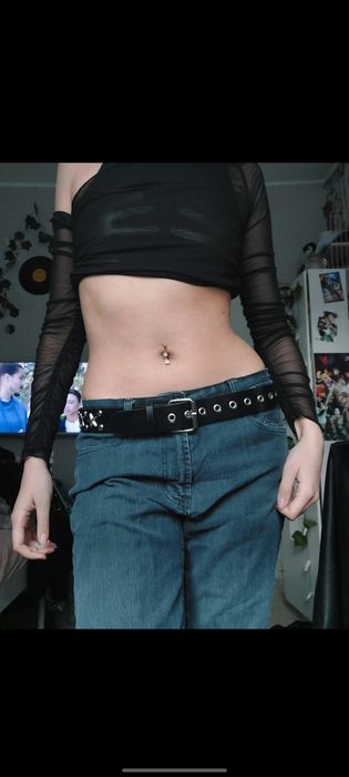 Vintage jeansy z niskim stanem