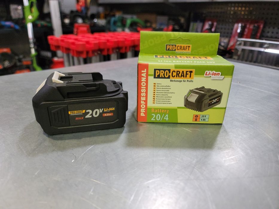 Аккумулятор ProCraft 4.0Ah 12/4 universal Makita 4.0Ah Гарантия 12мес