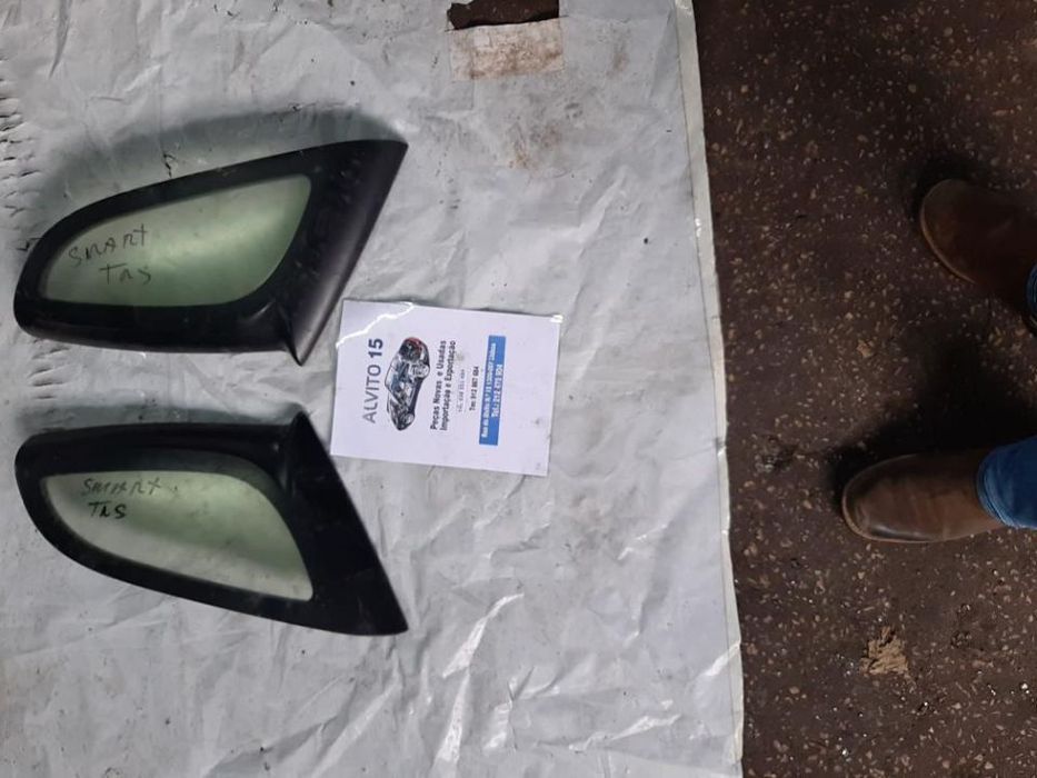 vidros laterais - janelas  laterais Smart Fortwo
