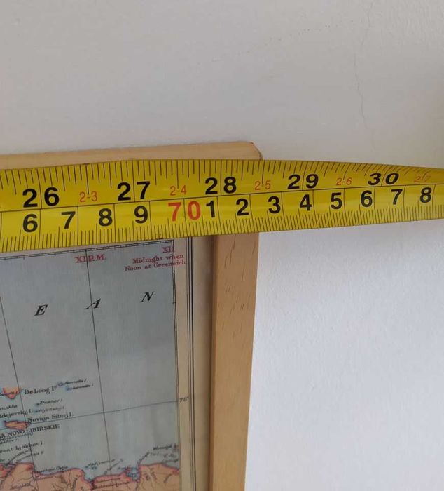 Quadro Mapa Mundo Antigo