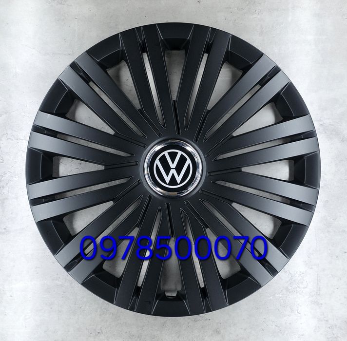 Ковпаки Фольксваген R15 Volkswagen Polo Fox T-Roc Passat Golf Jetta
