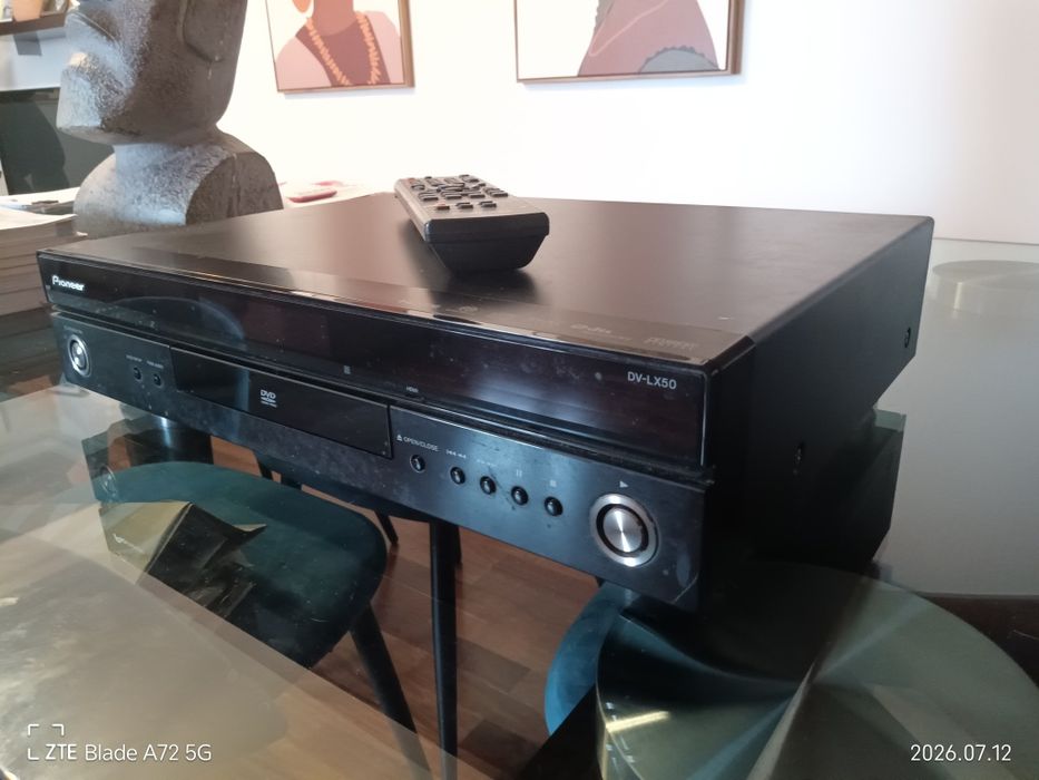 Leitor PIONEER DV-LX50 SACD CD DVD com comando original