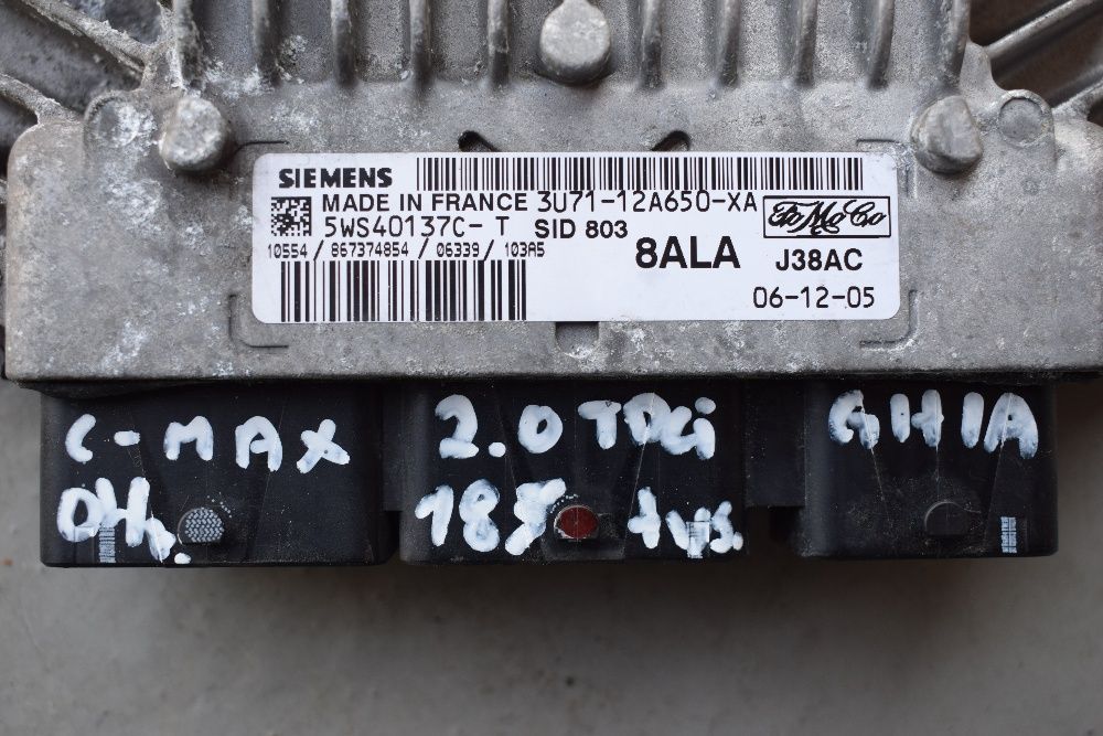 Komputer sterownik silnika Ford Focus C-max 2.0 tdci 136 KM