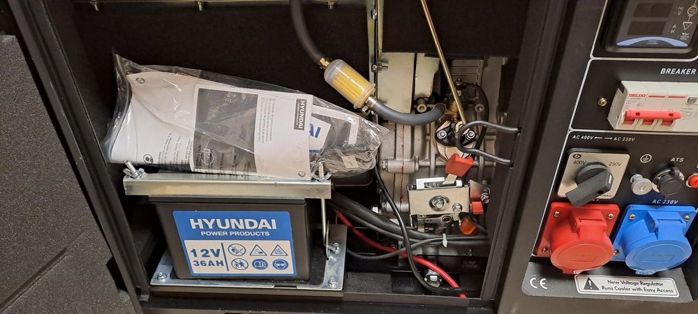 Agregat prądotwórczy Hyundai Nowy HDG 10 000