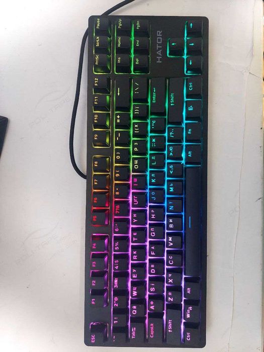 Клавіатура дротова ігрова Hator Rockfall 2 Optica HTK-730