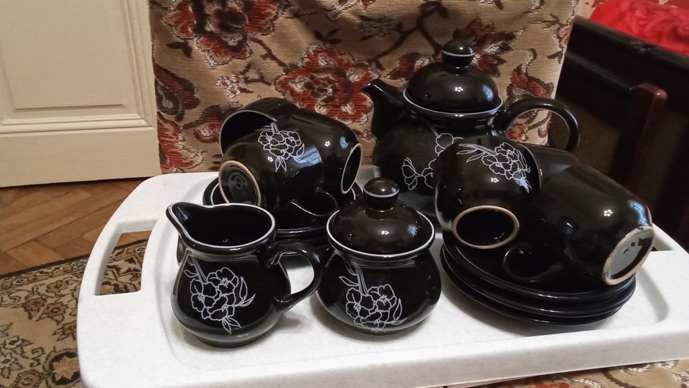 Керамічний кавово-чайний сервіз