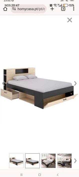 Cama nova a preço de usada