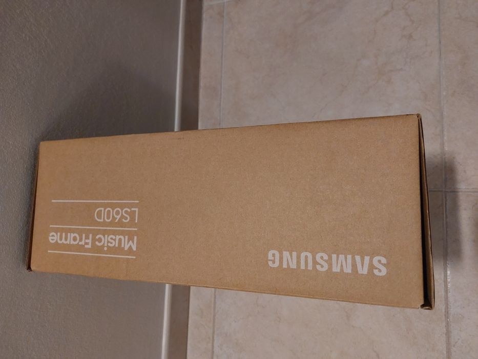 Sistema Som Samsung Music Frame LS60D NOVO EMBALADO.