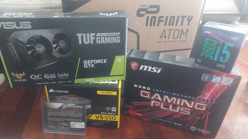 PC Gaming i5-9400f GTX 1660