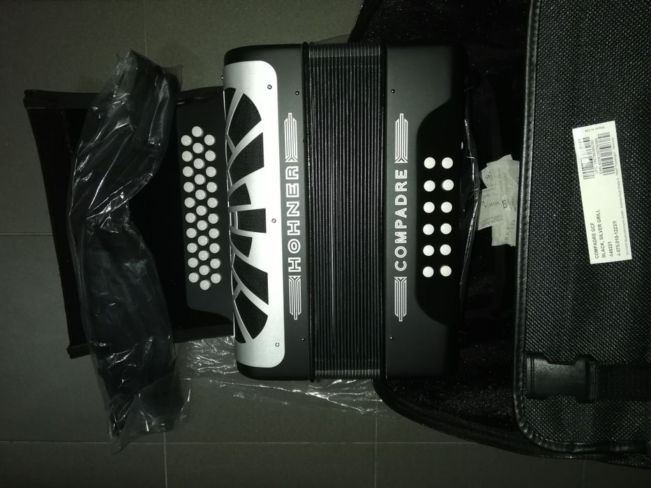 Concertina Hohner  compadre 2 vozes