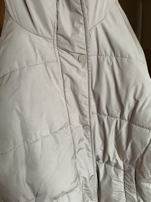 Куртка жіноча довга з капюшоном, розмір s-m
