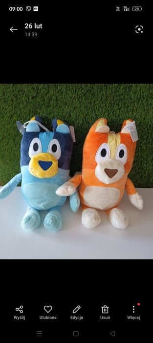 Blue maskotka, figurki, rodzina, zestaw, pieski, na prezent, święta