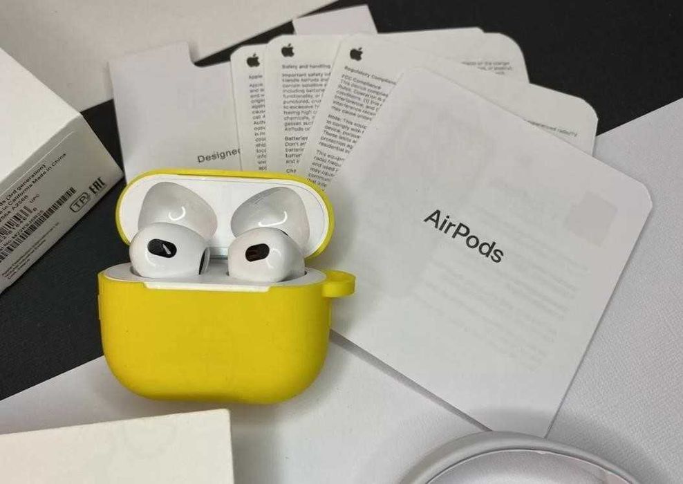 Навушники аірподс 3 Бездротові Airoha 1в1